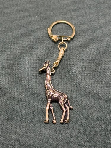 Giraffe locket keychain cast - giraffe,