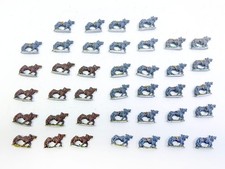 15mm Metal Miniatures fantasy Wolves painted figures x39 Wargaming Warhammer