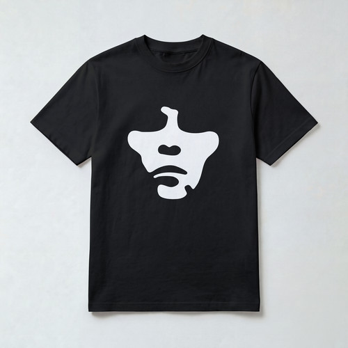 Ian brown silhouette - brown, tshirt