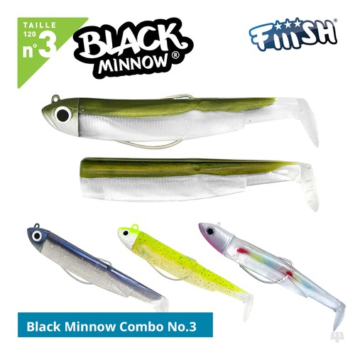 Fiiish black minnow lures - fiiish,