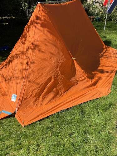 Ridge tent man - man, vintage