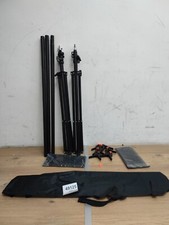 Adjustable Telescopic Photo Backdrop Stand Kit With Spring Clamp For Portrait