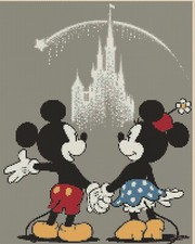 Cross stitch chart  mickey