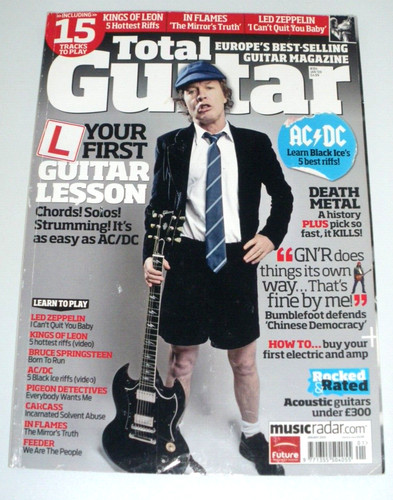 Total guitar magazine - guitar, january