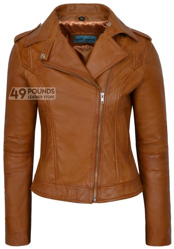 Ladies brando leather jacket - brando,