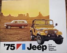 1975 Jeep Brochure Original