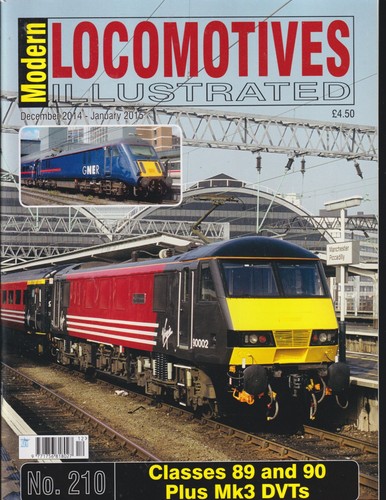 Modern locomotives illustrated - locomotives,