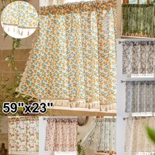 Floral Semi Sheer Short
