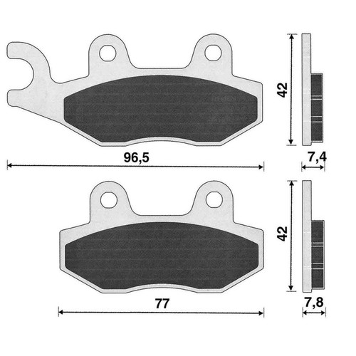 Pair pads for - pair, of