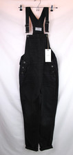 Fat Face Black Denim Dungarees