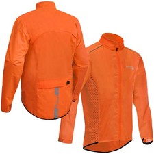 Hiviz cycling rain jacket - hiviz,
