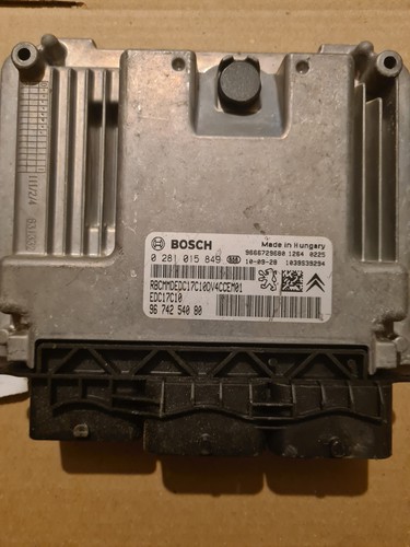 9674254080 peugeot engine ecu - peugeot,
