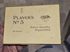 Vintage 1920/30s Cigarette Tin Players No 3