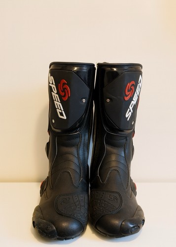 Motorcycle racing boots - racing, |