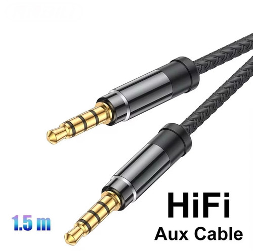 Hifi 5mm 3 aux - 3.5mm,