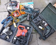 Joblot Electric Tools - Untested - Sander Hammer Drill Jigsaw- Draper B&D Kango