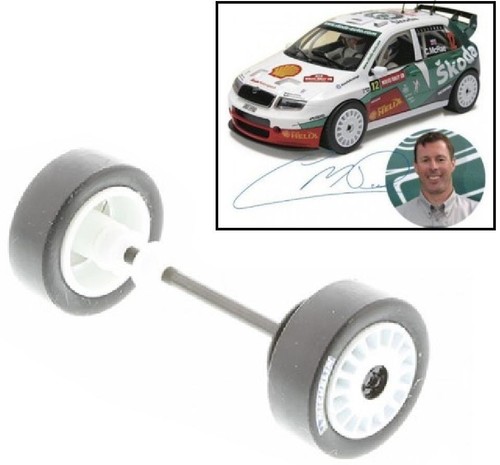Scalextric w9262 front wheels - scalextric,
