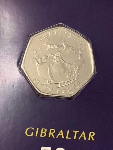 2020 gibraltar christmas 50p - 2020,