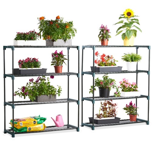 Vonhaus greenhouse staging - greenhouse,