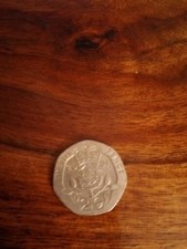 20p Coin twenty pence  Tudor
