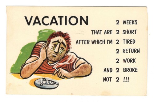 Smoking man vacation dilemma - vacation,
