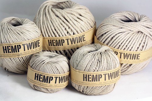 Hemp twine natural 100 - ,
