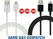 1 2 3m Amazon Kindle Fire Tablet Micro USB Data Sync Charger Cable Charging Lead