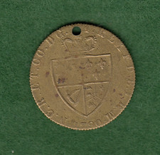 Gaming token 1790 george - token, iii