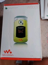 Sony Ericsson Walkman W300i Flip Phone Boxed Charger Manuals Powers On Untested
