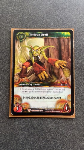 Vicious grell wow tcg - -,