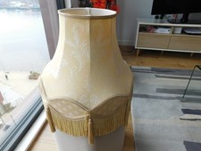 Vintage Pale Gold Damask