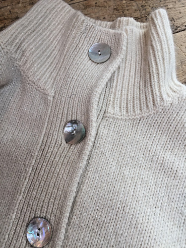 Striba cream silver thread - 'striba',