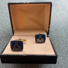 MASON MASONIC CUFFLINKS LINKS
