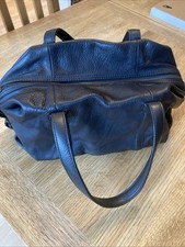 Jigsaw Black Leather Bag