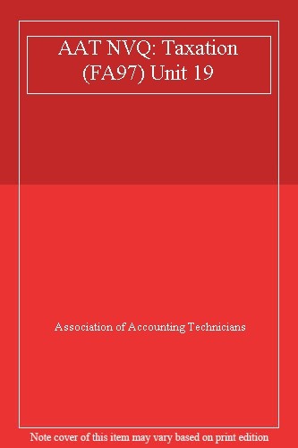 Aat nvq association of - aat, by