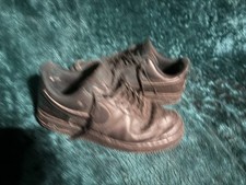 Black Nike air force 1 trainers school shoes size 6.5 well worn
