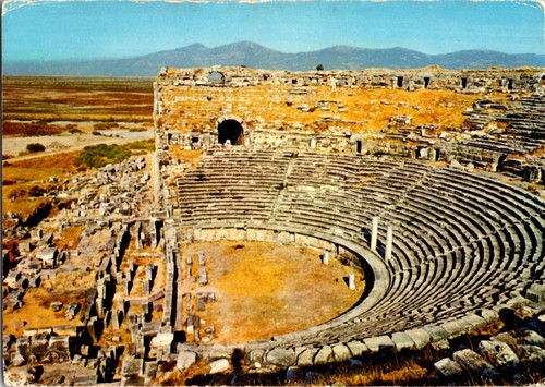Soke turkey postcard ancient - soke,
