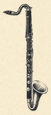 Bass Clarinet 1895 From The