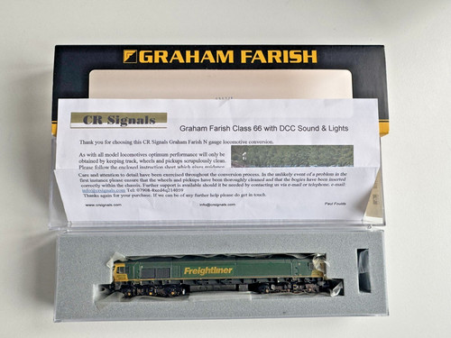 Graham farish gauge class 66 - graham, n