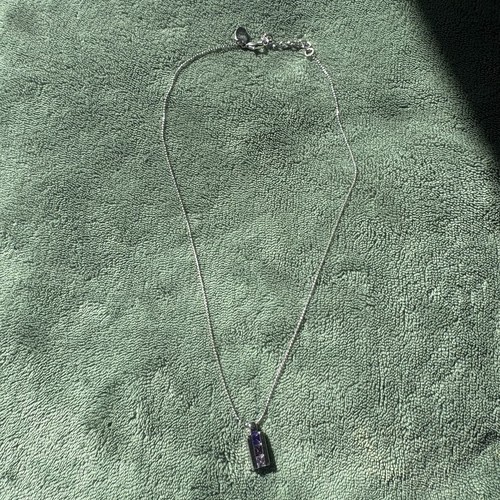 Next silver necklace with - next,