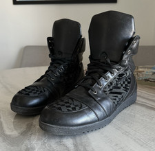 Gareth Pugh Black Leather High