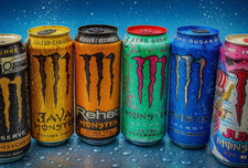 Rare Imported Monster Energy