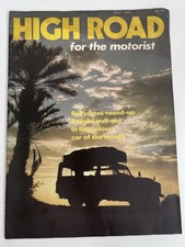 High Road Magazine May 1970