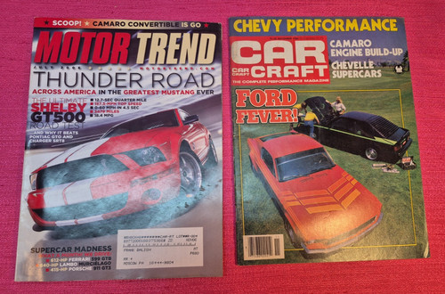 Motor trend shelby gt500 - motor, +