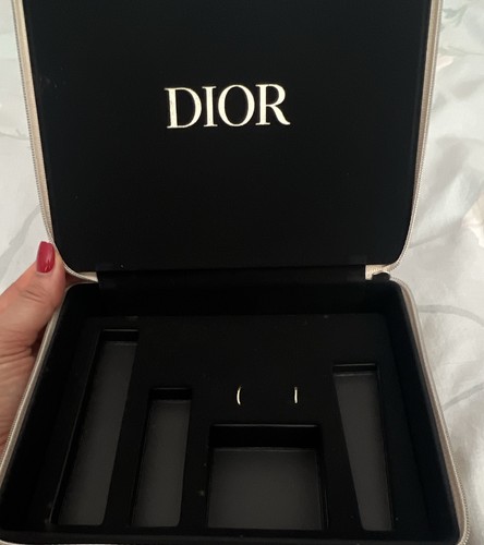 Dior gold zipper closure - dior, and