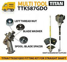 TITAN TTK578GDO 4 IN 1 STRAIGHT SHAFT BRUSH CUTTER BLADE & SPOOL FITTING KIT