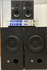 QUESTED S SERIES S6 MONITOR + SB10 SUB + SB CONTROLLER/POWERAMP -  PRO STUDIO 
