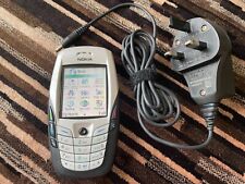 Vintage Nokia 6600 Mobile Phone NHL-10 & charger and TomTom software on phone