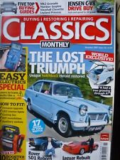 CLASSICS 09/11 FORD GRANADA MK2 JENSEN C-V8 ROVER SD1 JAGUAR XJRS TRIUMPH HERALD