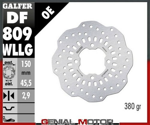 Galfer rear brake - galfer,